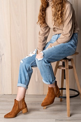 Bottines Chelsea  - Marron