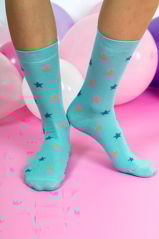 Chaussettes  - Bleu, rouge et vert