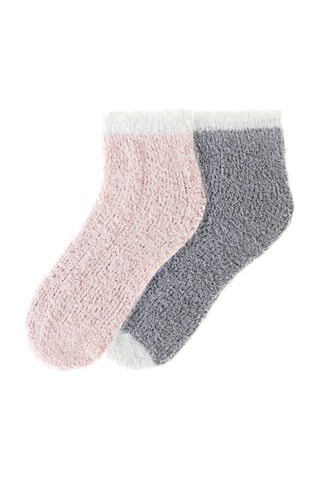 2 paires de chaussettes  - Rose