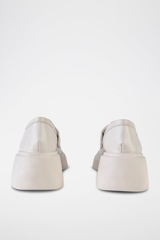 Mocassins à talons  - Beige