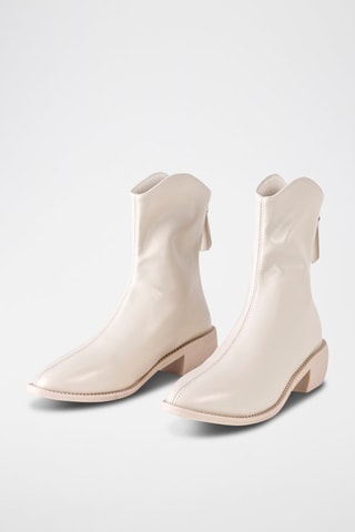 Bottines  - Beige
