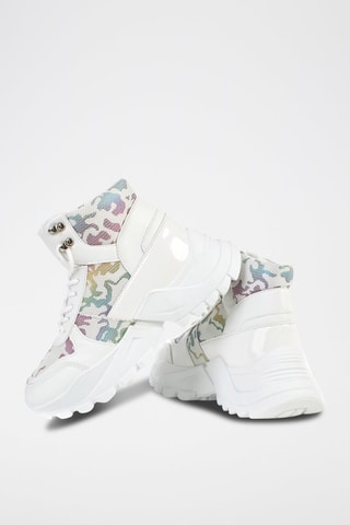 Baskets montantes - Blanc