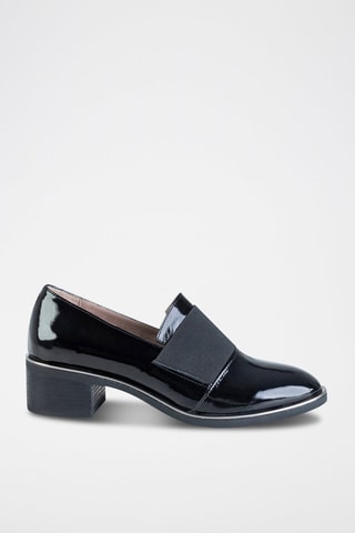 Mocassins en cuir - Noir