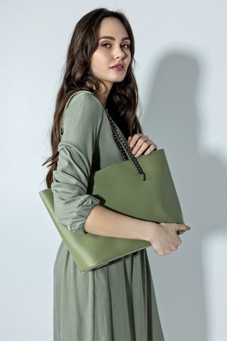 Sac porté épaule  - Vert