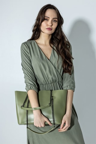 Sac porté épaule  - Vert