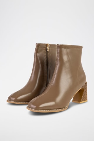 Bottines  - Beige