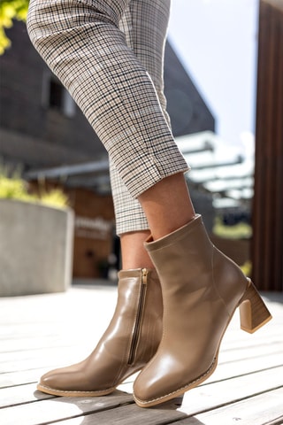 Bottines  - Beige
