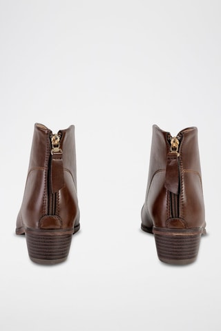 Bottines  - Marron