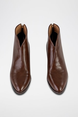 Bottines  - Marron
