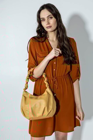 Sac porté épaule Sophie  - Jaune