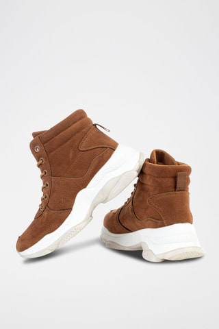 Baskets montantes - Marron