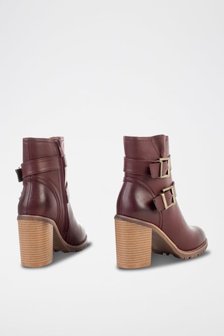 Bottines  - Rouge