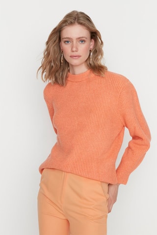 Camisola oversize - Salmão