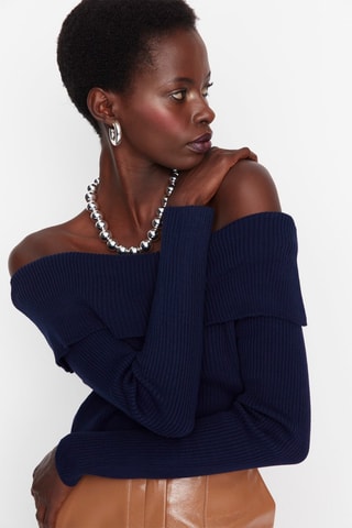 Camisola - Azul-marinho