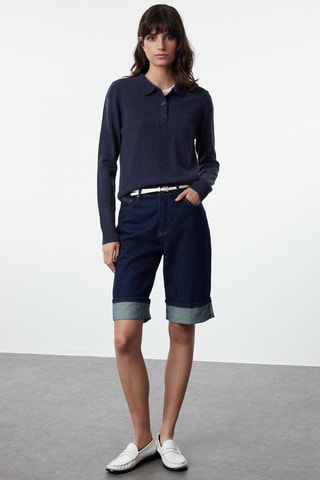 Camisola - Azul-marinho