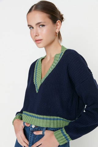 Camisola - Azul-marinho