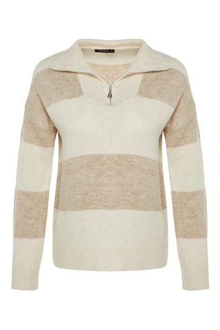 Camisola oversize - Bege