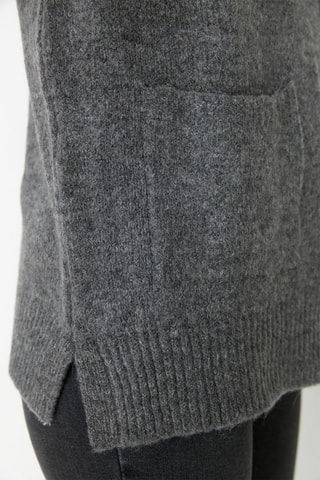 Casaco de malha Antracite