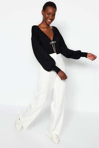 Casaco de malha - Preto