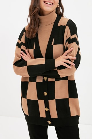 Casaco de malha - Preto