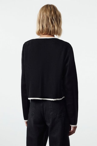 Casaco de malha - Preto