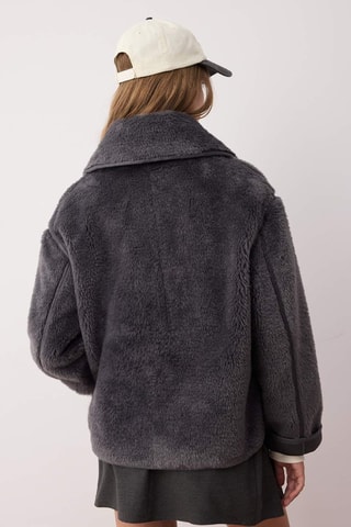 Casaco de malha oversize - Antracite