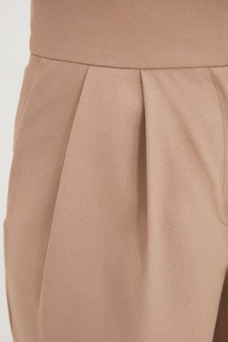 Calças wide legs - Bege