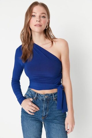 Crop top - Azul
