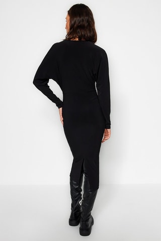 Vestido justo - Preto