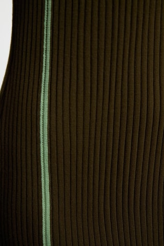 Vestido-camisola - Caqui