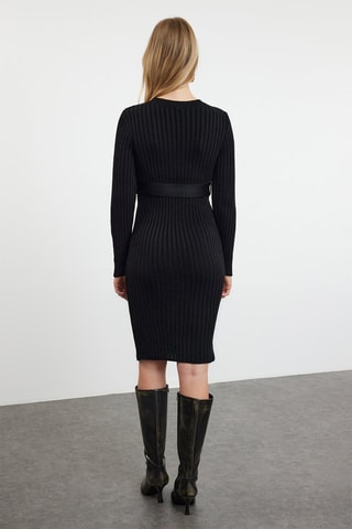 Vestido-camisola - Preto