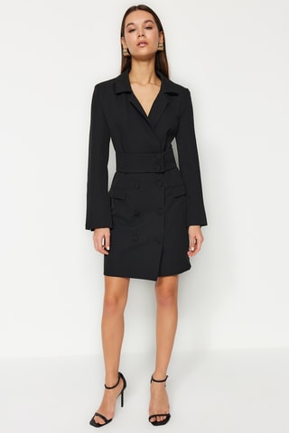 Vestido curto - Preto