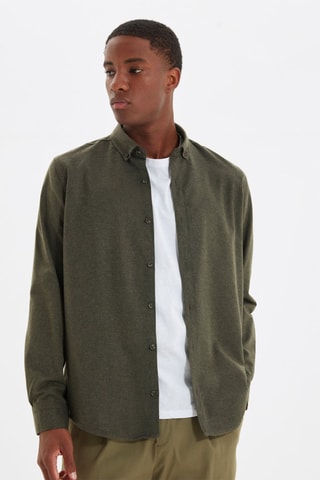 Camisa Caqui mesclado