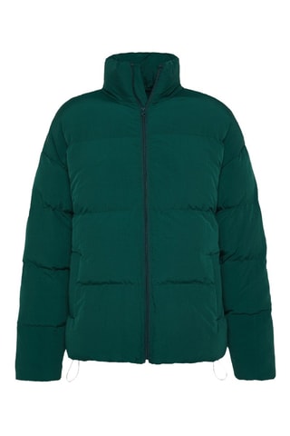 Blusão oversize - Verde-escuro