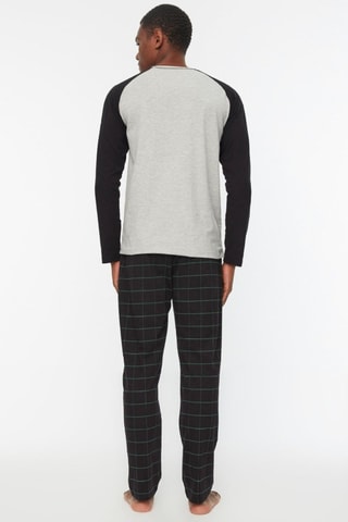 Pijama - Verde e preto