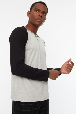 Pijama - Verde e preto