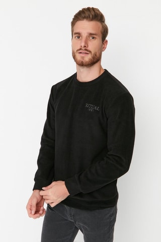 Sweat regular - Preto