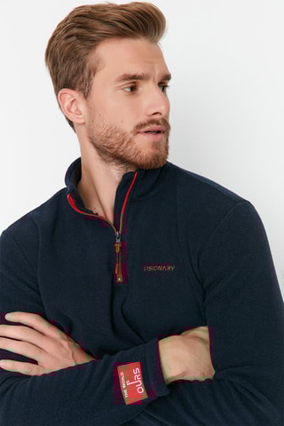 Sweat polar - Azul-marinho