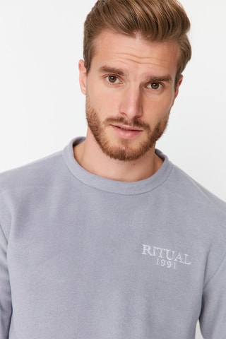 Sweat polar - Cinzento-claro