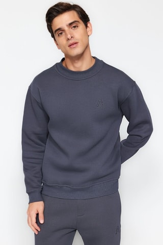 Sweat oversize - Cinzento