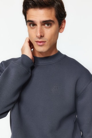 Sweat oversize - Cinzento