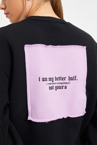 Sweat relaxed - Preto