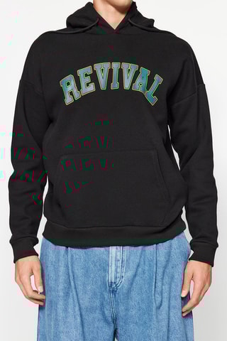 Sweat com capuz - Preto