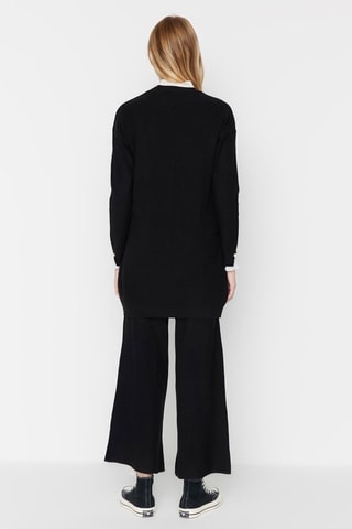 Camisola e calças - Preto