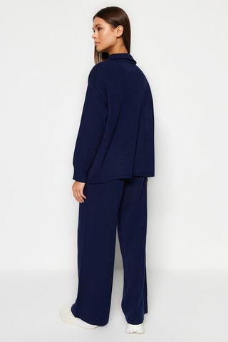 Camisola e calças - Azul-marinho