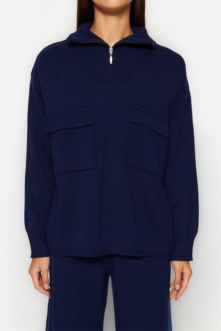 Camisola e calças - Azul-marinho