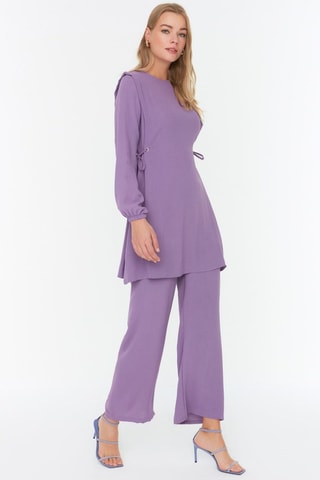 túnica e calças - Violeta
