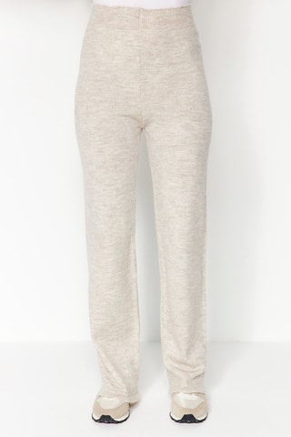 Cardigã e calças - Bege