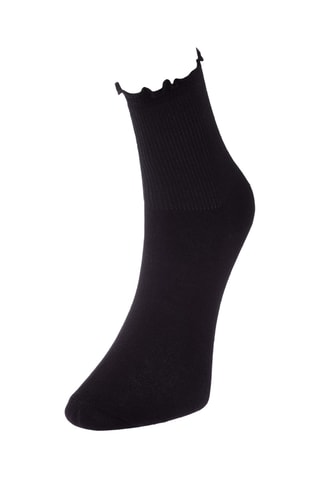 3 pares de meias - Castanho e branco