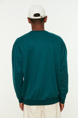 Camisola oversize - Verde